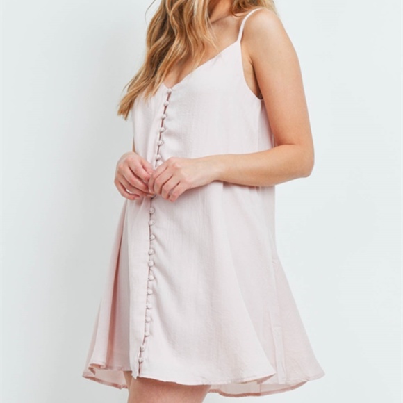 #75 Beige strappy dress - Picture 6 of 12